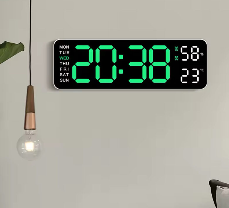 Universalus Skaitmeninis Pakabinamas Laikrodis