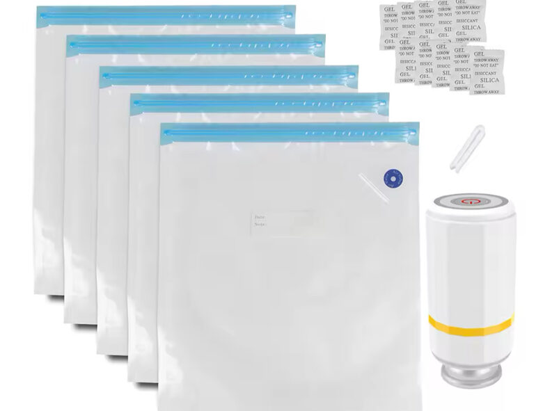 Universalūs Maisto Maišeliai  + Oro Ištraukėjas Nemokamai! 