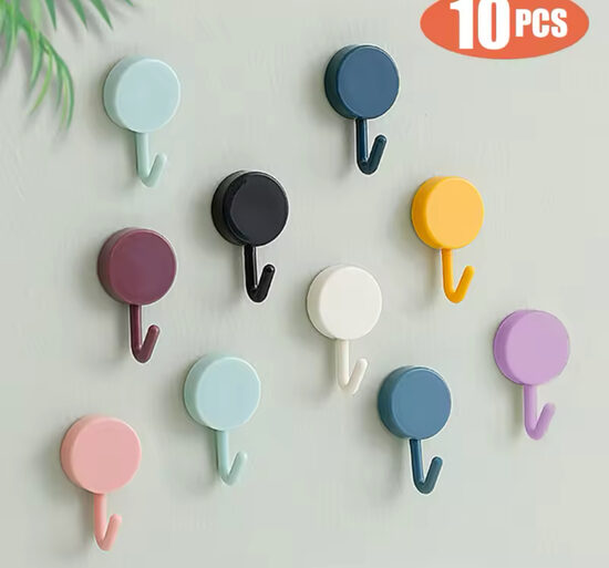 Universalūs Prikabinami Daiktų Laikikliai 10 Vnt.