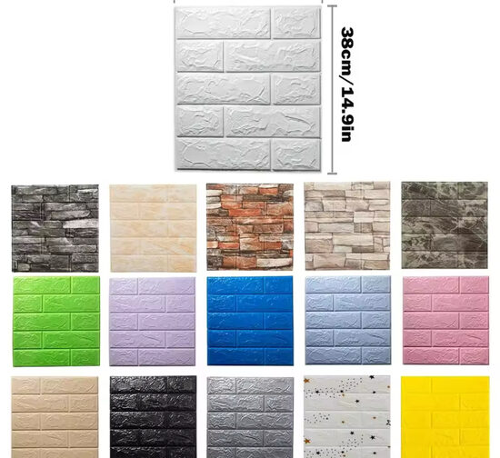 Universalūs Priklijuojami Tapetai 35-38 cm 10 Vnt.