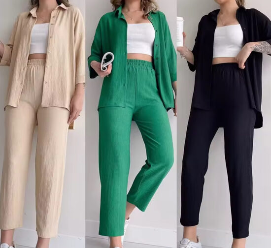 Universalus Moteriškos Aprangos Komplektas