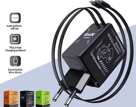 Universalus Galingas Greito Krovimo Adapteris 