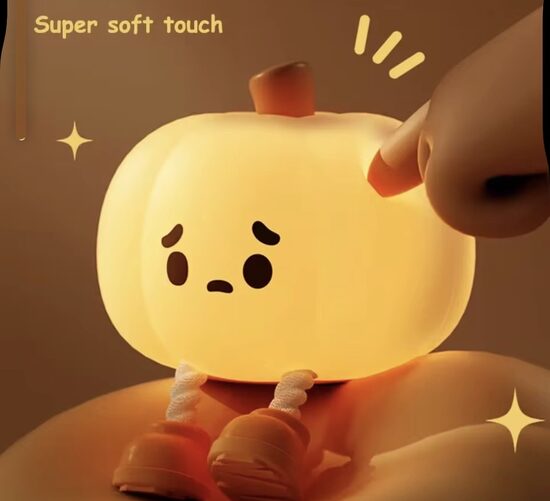 Universali Helovino dekoracija LED moliūgas