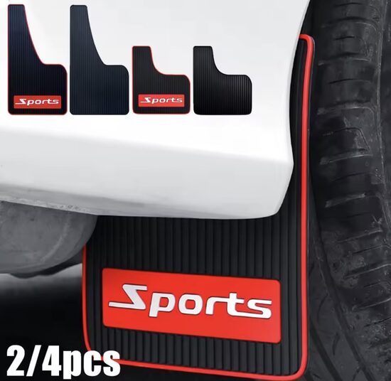 Universalios automobilio apsaugos nuo vandens taškymosi (4 vnt.)