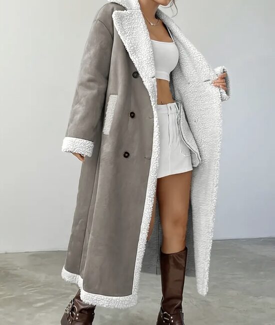 Universalus stilingas žieminis paltas