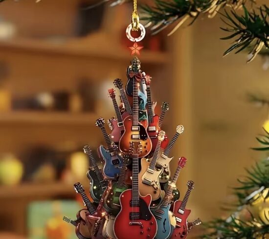 Stilingas kalėdinis eglės žaisliukas 3 Vnt