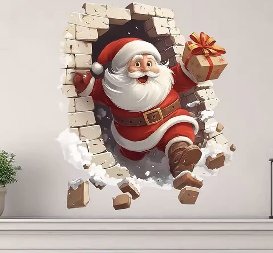 Universalus kalėdinis lipdukas