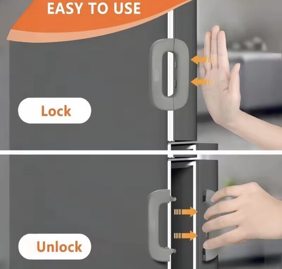 Universalioji magnetinė šaldytuvo rankena