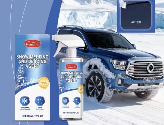 Universalus Purškiklis Nuo Užšalusių Automobilio Langų