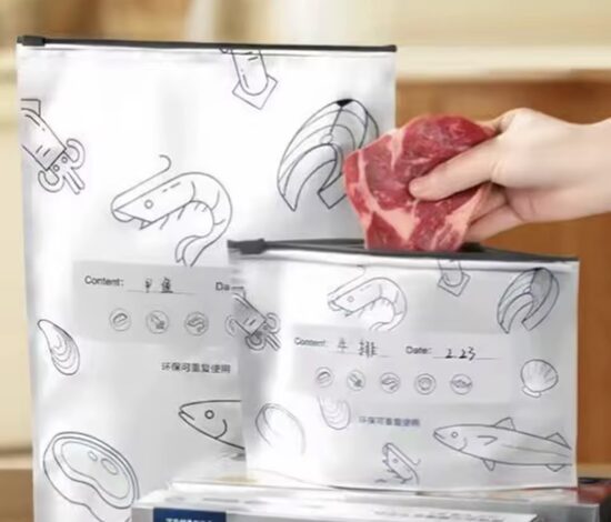 Universalūs Aliuminiai Maišeliai Maistui