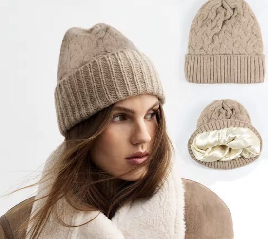 Universali Žieminė Kepurė – jokių suveltų plaukų