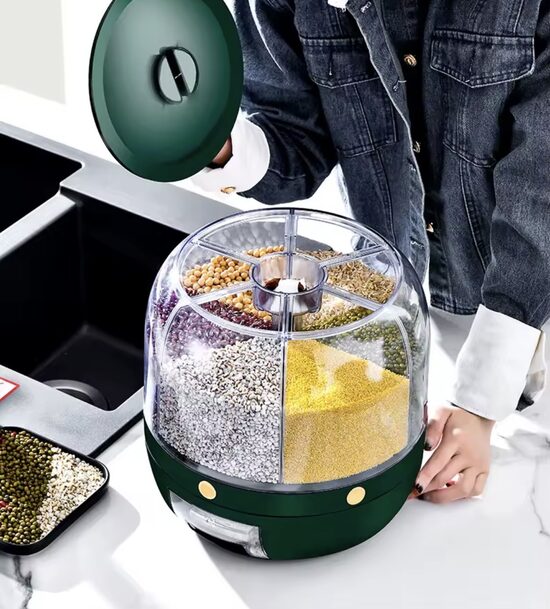 Universalus Kruopu Laikymo Indas