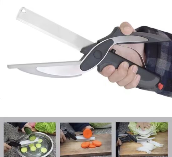 Universalios mėsos pjaustymo žirklės