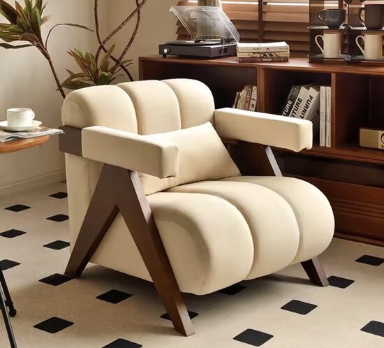 Ypač Komfortiškas ir Stilingas Svetainės Fotelis