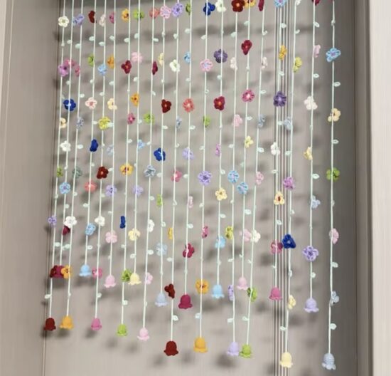 Universalių Durų Užuolaidų 100x200 cm 2 Vnt.