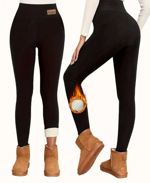 Universalios Moteriškos Tamprės Su Kailiukų