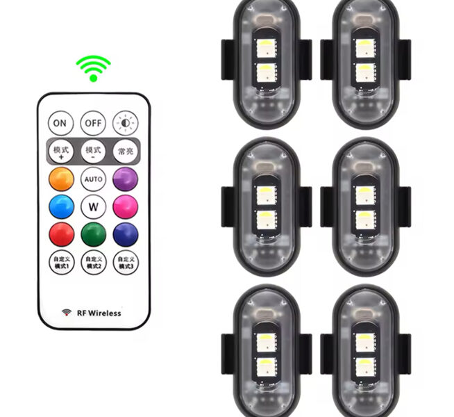 Universalios Automobilio Led Dekoracijos 4 Vnt.